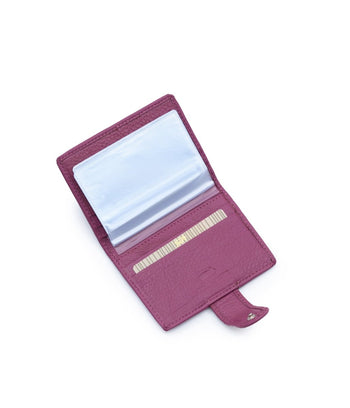 JUST ארנק מעור לכרטיסים - תיק התיקיםJustארנקים לנשים