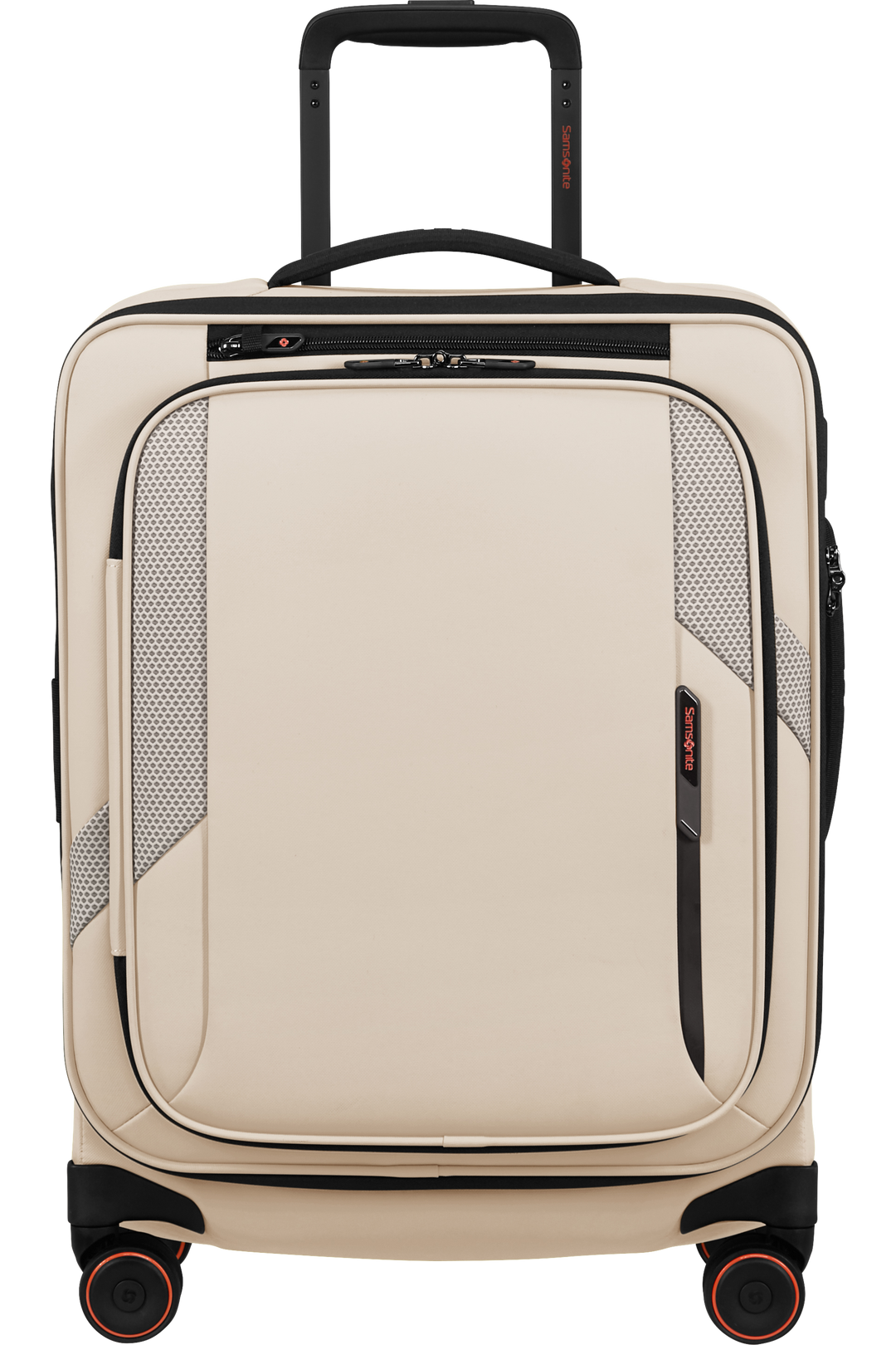 Samsonite Glazed מזוודת עלייה למטוס רכה מתרחבת 55 ס״מ - חול