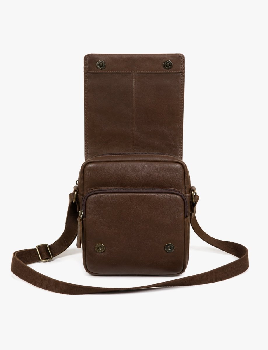 Lee Cooper תיק צד מעור לגבר דגם 2301 - תיק התיקיםLee Cooperתיק צד / קרוס
