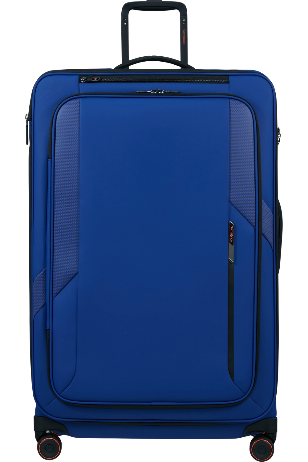 Samsonite Glazed מזוודה רכה מתרחבת ענקית 84 ס״מ - כחול חשמלי