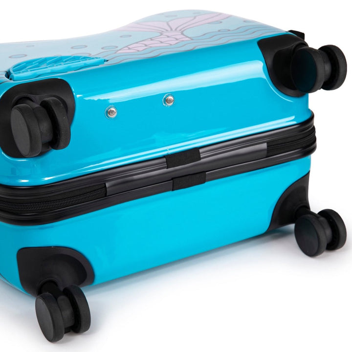 מזוודת ילדים צבעונית ומעוצבת מבית Marshmelo דגם Blue Mermaid - תיק התיקיםMARSHMELOLuggage