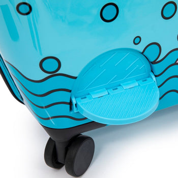 מזוודת ילדים צבעונית ומעוצבת מבית Marshmelo דגם Green Dino - תיק התיקיםMARSHMELOLuggage