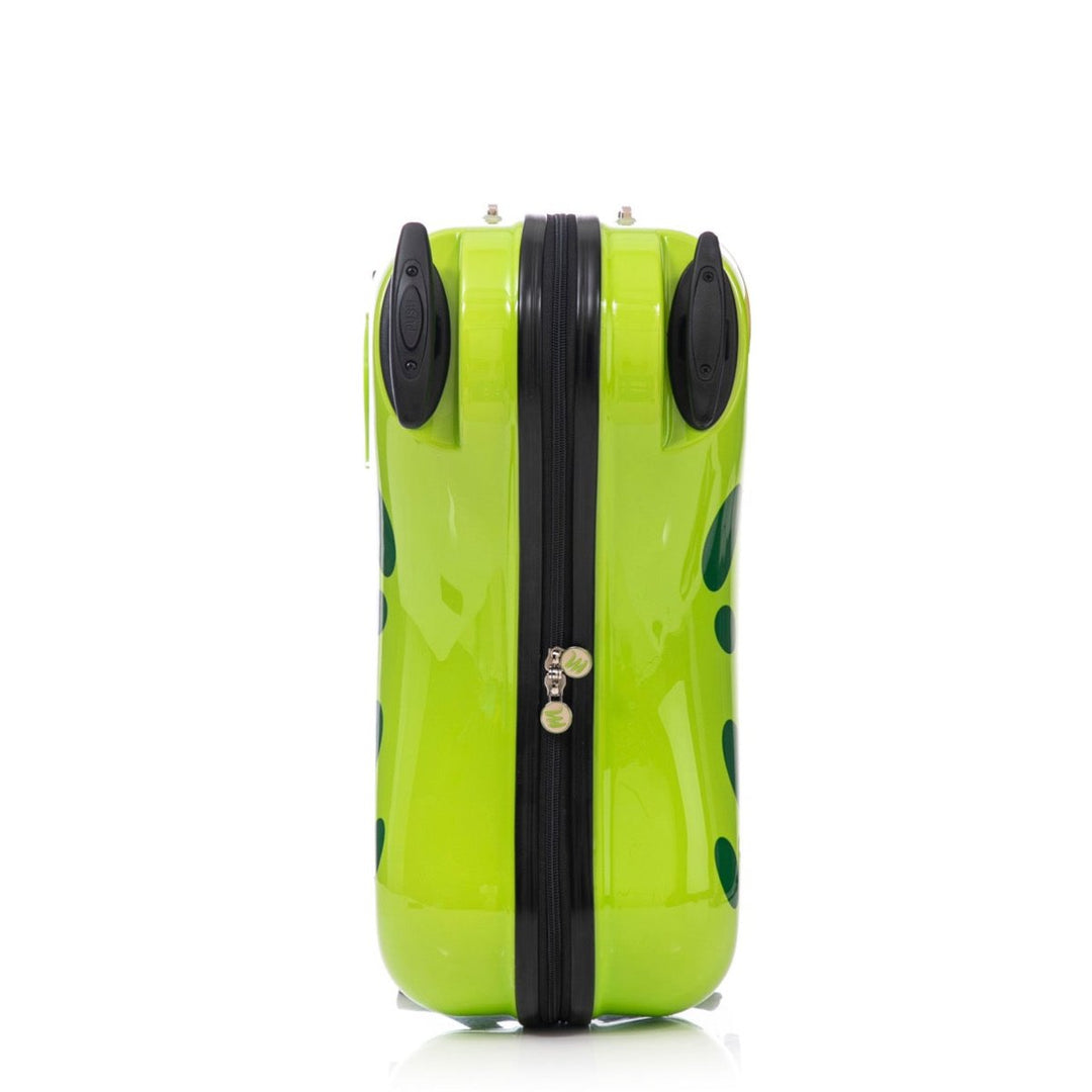 מזוודת ילדים צבעונית ומעוצבת מבית Marshmelo דגם Green Dino - תיק התיקיםMARSHMELOLuggage