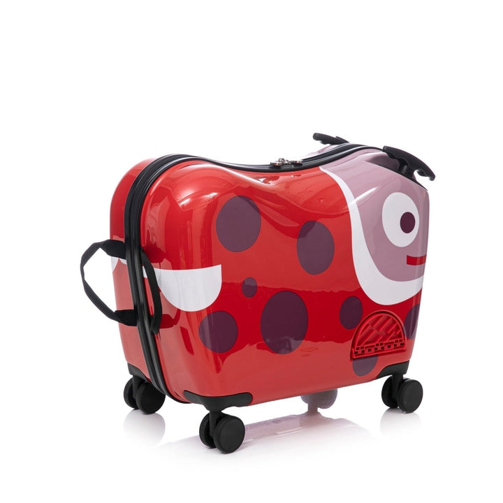 מזוודת ילדים צבעונית ומעוצבת מבית Marshmelo דגם Red Ladybug - תיק התיקיםMARSHMELOLuggage