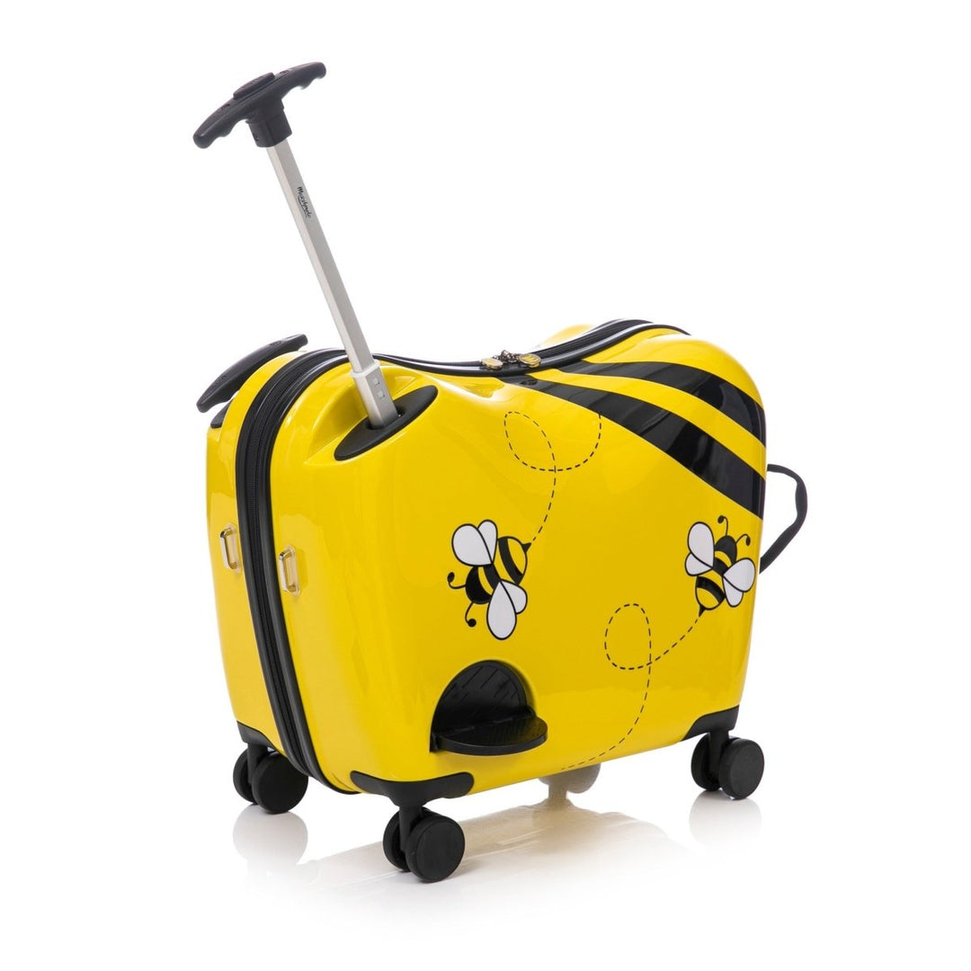 מזוודת ילדים צבעונית ומעוצבת מבית Marshmelo דגם Yellow Bee - תיק התיקיםMARSHMELOLuggage