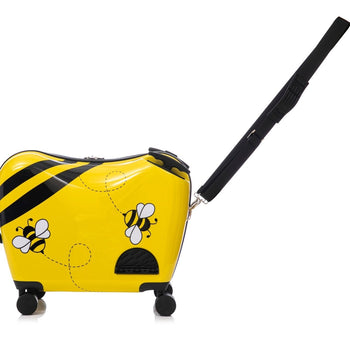 מזוודת ילדים צבעונית ומעוצבת מבית Marshmelo דגם Yellow Bee - תיק התיקיםMARSHMELOLuggage