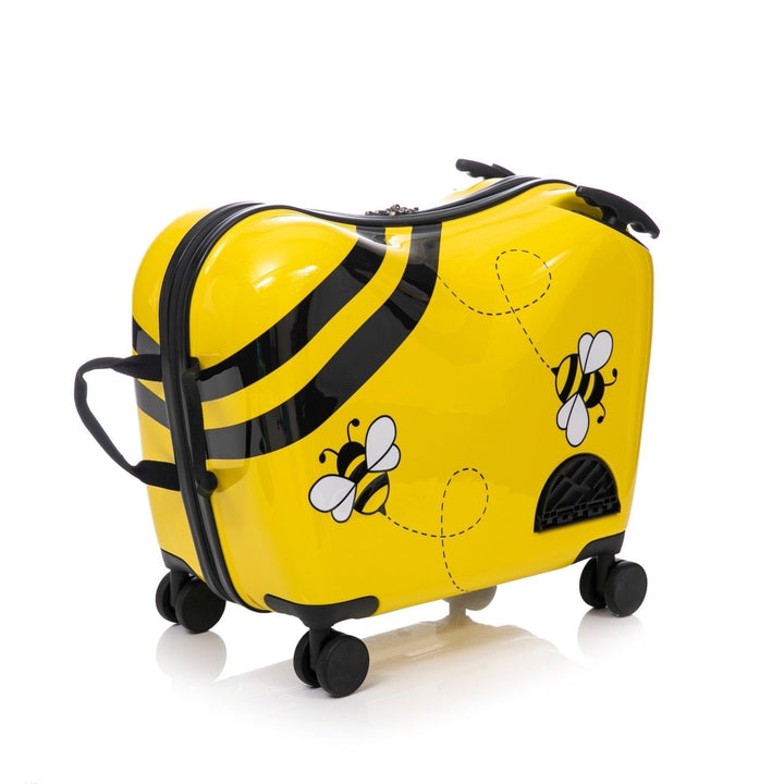 מזוודת ילדים צבעונית ומעוצבת מבית Marshmelo דגם Yellow Bee - תיק התיקיםMARSHMELOLuggage
