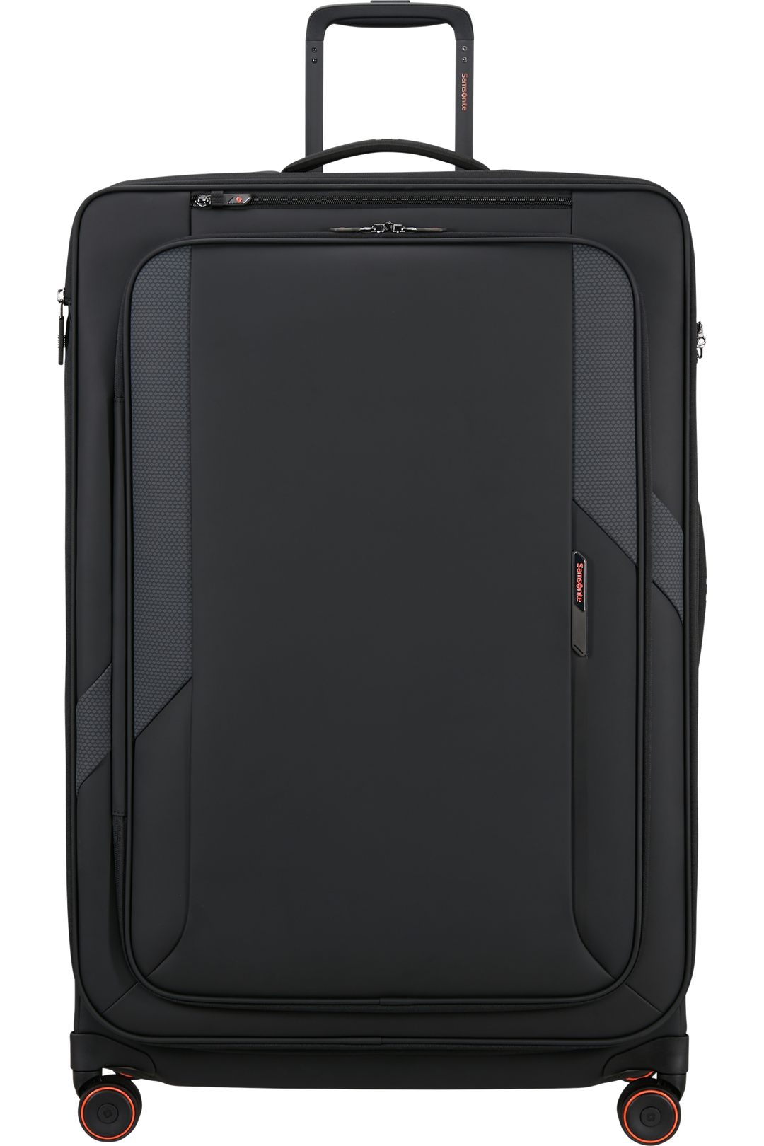 Samsonite Glazed מזוודה רכה מתרחבת ענקית 84 ס״מ - שחור
