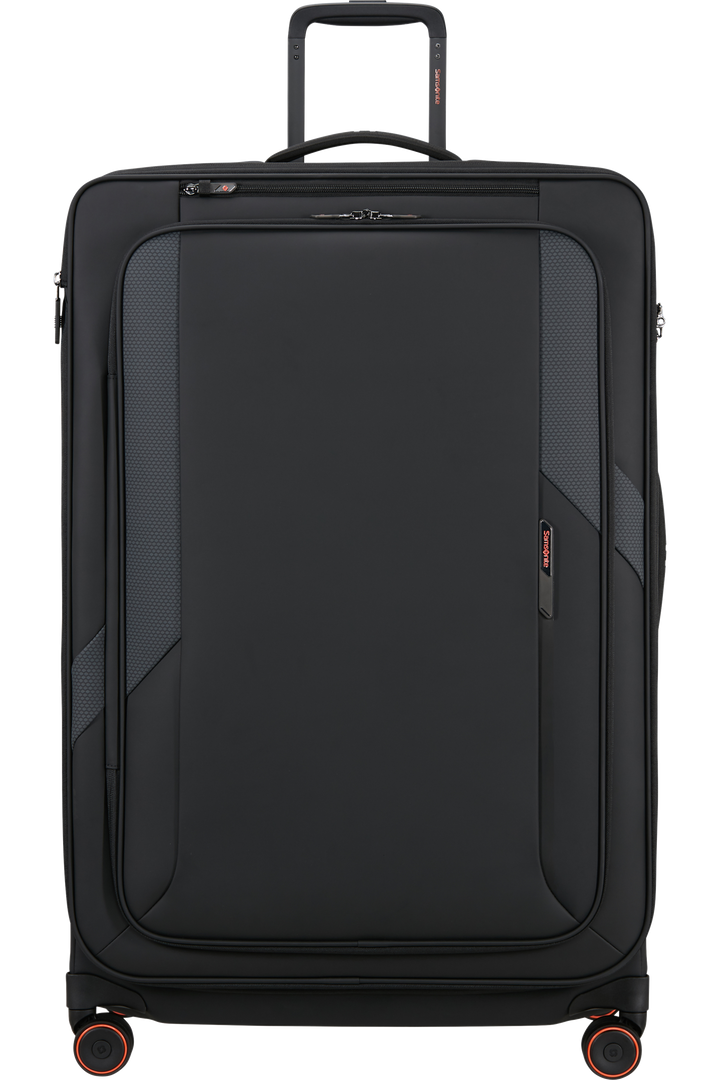 Samsonite Glazed מזוודה רכה מתרחבת ענקית 84 ס״מ - שחור