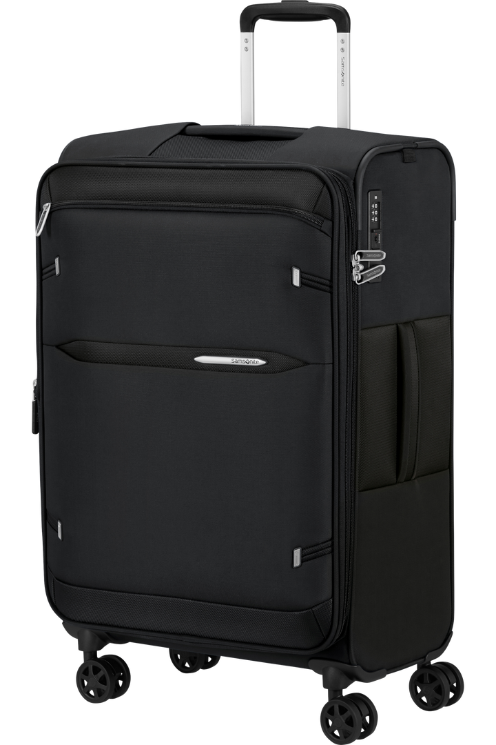 Samsonite GoTwist מזוודה רכה מתרחבת בינונית 68 ס״מ - שחור