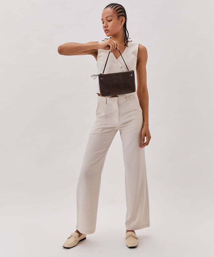 Neta Sade תיק צד מעור דגם רודן מיני - תיק התיקיםנטע שדהנשים