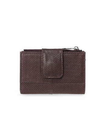 Neta Sade ארנק מעור טקסטור דגם שסק - תיק התיקיםנטע שדהנשים