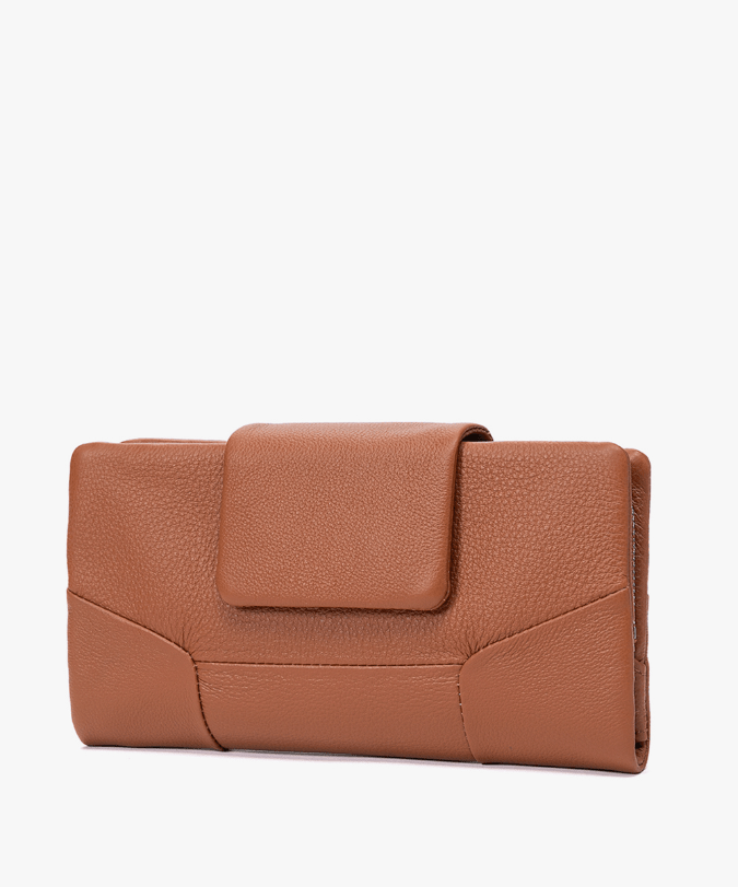 ארנק מעור דגם גוגן - תיק התיקיםNeta Sadeארנקי נשים