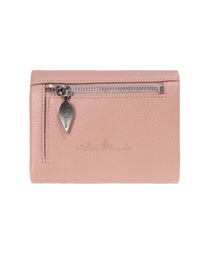 ארנק עור דגם סנגריה - תיק התיקיםNeta Sadeארנקי נשים