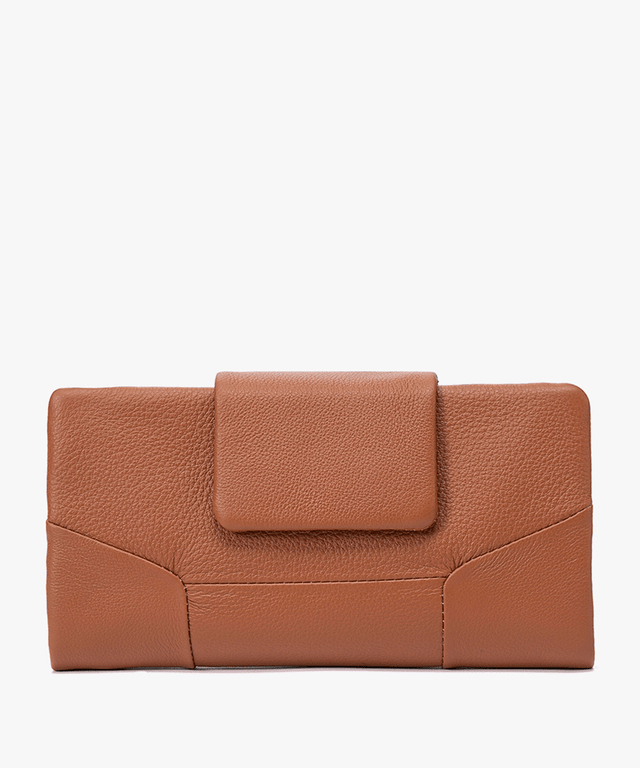 ארנק מעור דגם גוגן - תיק התיקיםNeta Sadeארנקי נשים