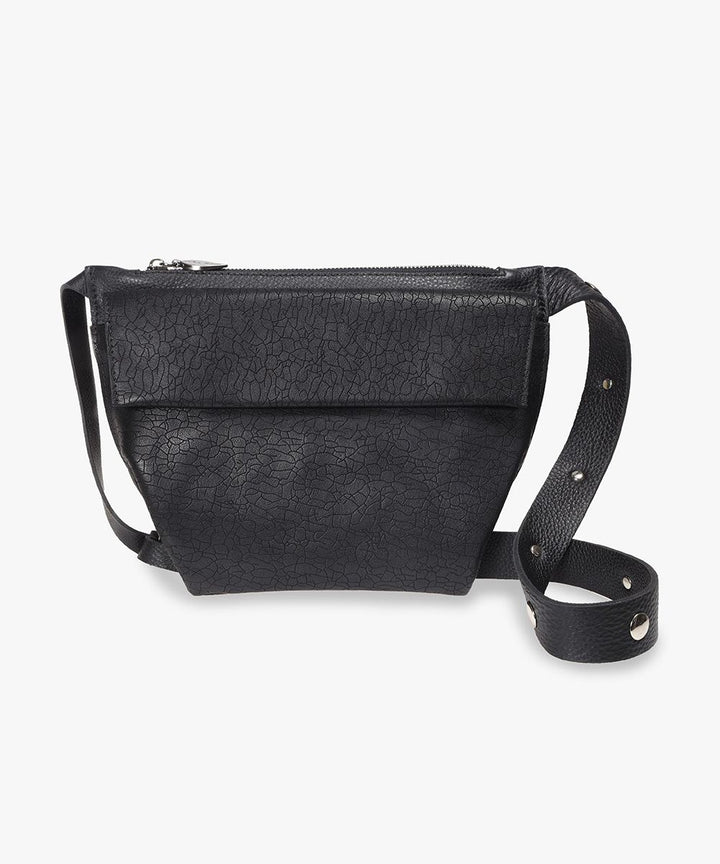 Neta Sade תיק פאוץ' מעור דגם עין שמר טקסטורה - תיק התיקיםנטע שדהנשים