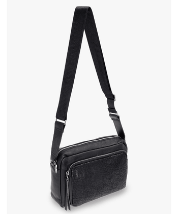 תיק צד מעור דגם קיסריה גדול - תיק התיקיםNeta Sadeתיקי צד לנשים