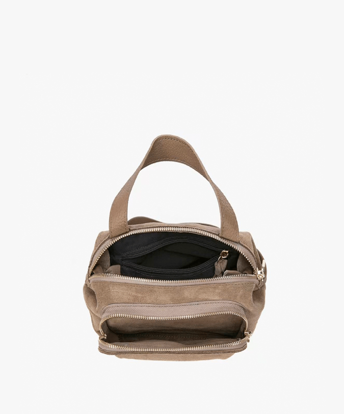 תיק מעור דגם חבצלת - תיק התיקיםNeta Sadeתיקי צד לנשים