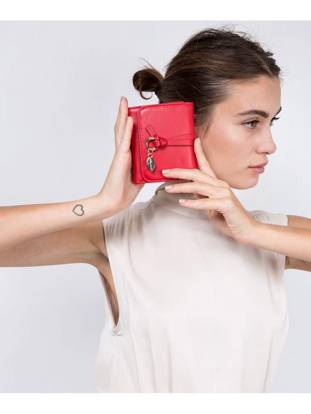 Neta Sade ארנק מעור מלניה קטן - תיק התיקיםנטע שדהנשים