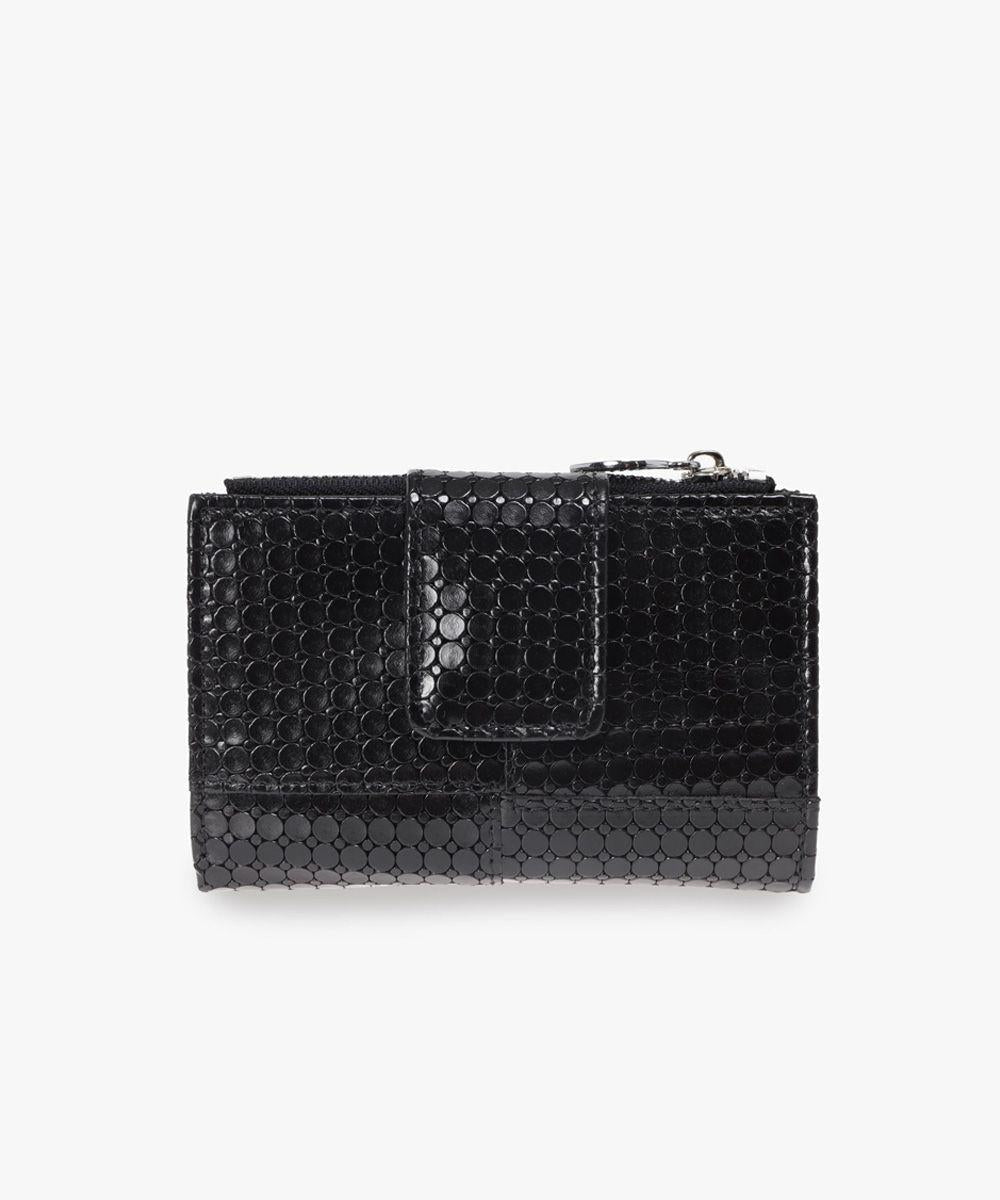 Neta Sade ארנק מעור טקסטור דגם שסק - תיק התיקיםנטע שדהנשים