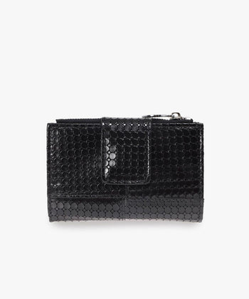 Neta Sade ארנק מעור טקסטור דגם שסק - תיק התיקיםנטע שדהנשים