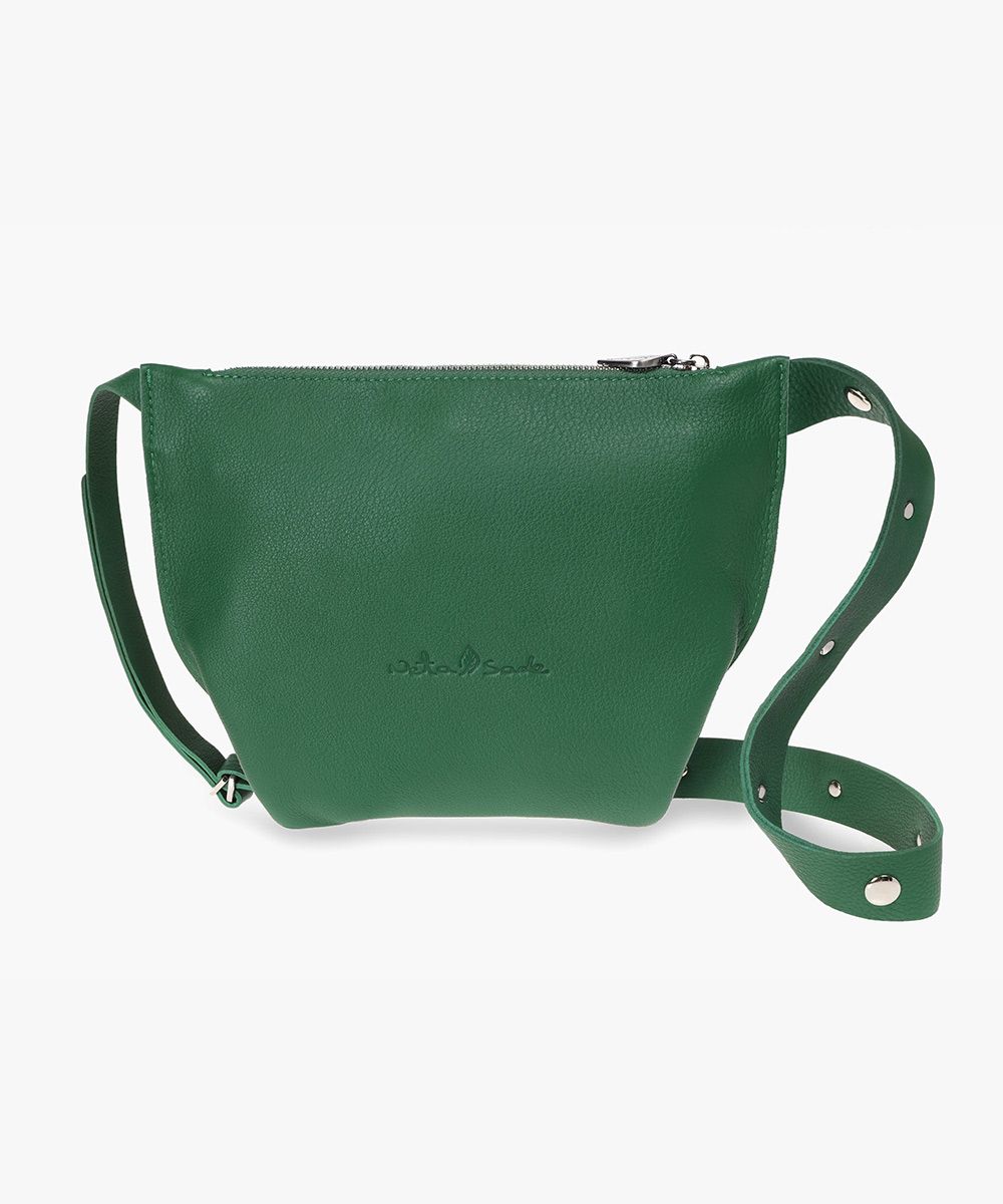 Neta Sade תיק פאוץ' מעור דגם עין שמר טקסטורה - תיק התיקיםנטע שדהנשים