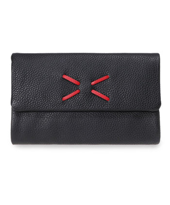 Neta Sade ארנק עור דגם סנגריה גדול - תיק התיקיםנטע שדהנשים