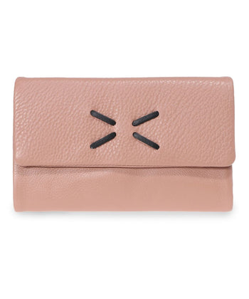 Neta Sade ארנק עור דגם סנגריה גדול - תיק התיקיםנטע שדהנשים