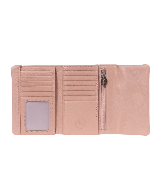 ארנק עור דגם סנגריה - תיק התיקיםNeta Sadeארנקי נשים