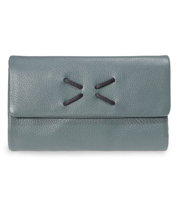 Neta Sade ארנק עור דגם סנגריה גדול - תיק התיקיםנטע שדהנשים