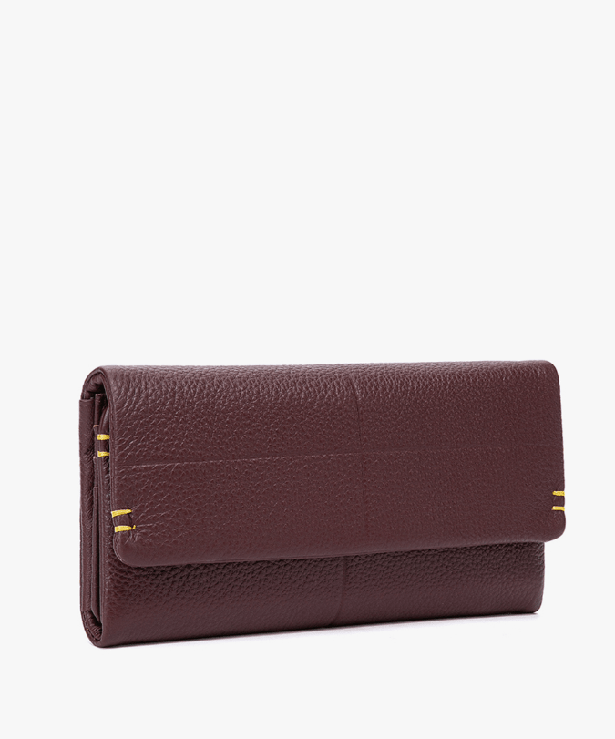 ארנק מעור נאפה דגם קקדו - תיק התיקיםNeta Sadeארנקי נשים