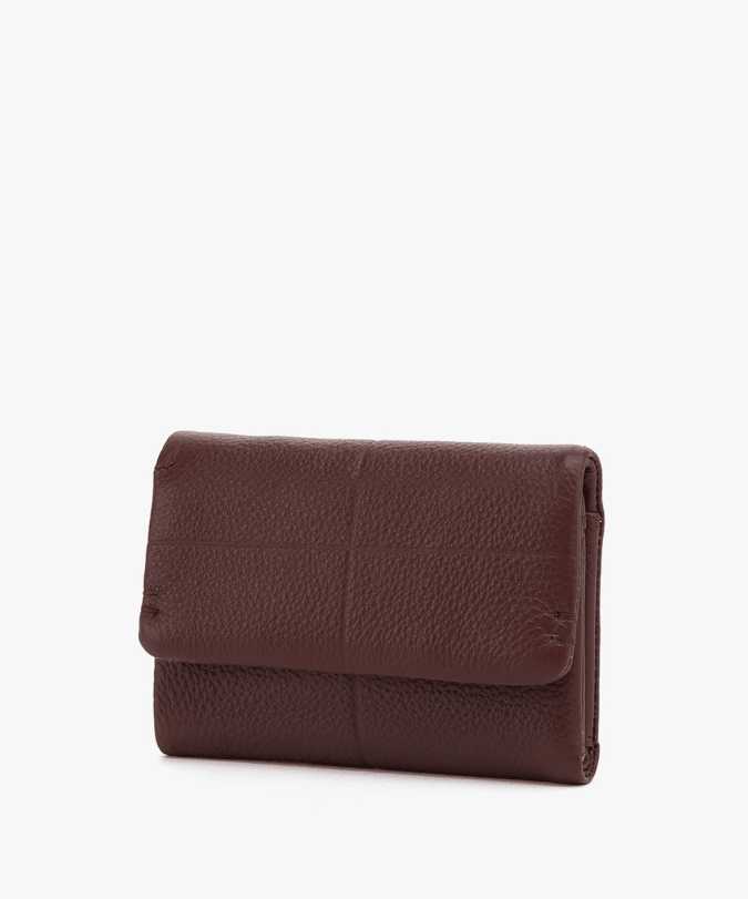 ארנק עור נאפה דגם קקדו קטן - תיק התיקיםNeta Sadeארנקי נשים