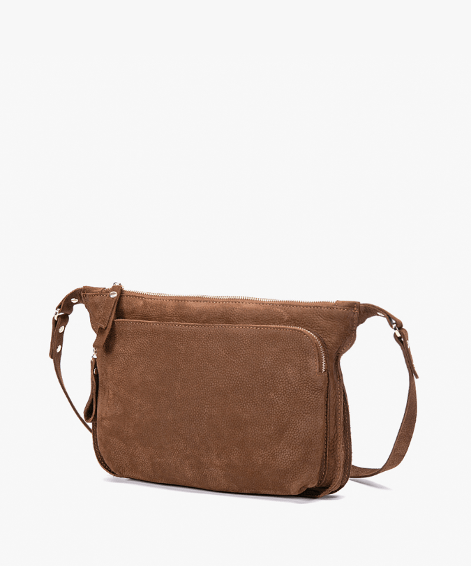 תיק פאוץ' מעור דגם מודיליאני - תיק התיקיםNeta Sadeתיקי צד לנשים