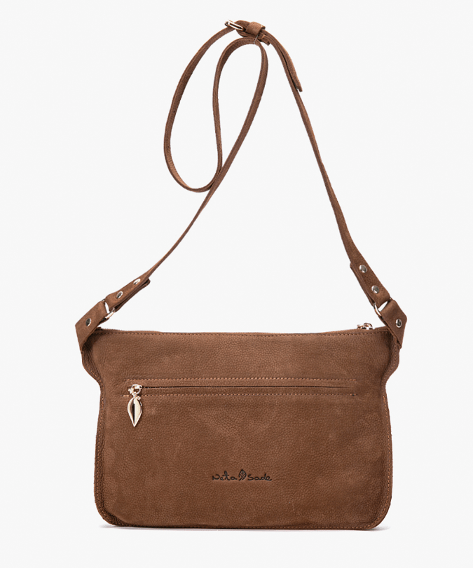 תיק פאוץ' מעור דגם מודיליאני - תיק התיקיםNeta Sadeתיקי צד לנשים