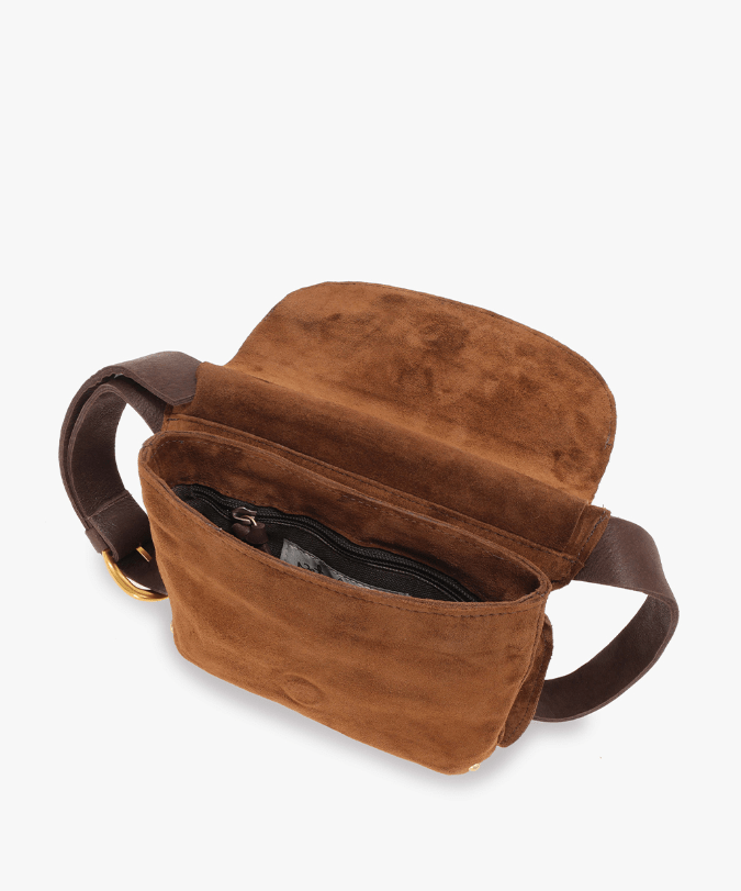 תיק צד מעור דגם כרם קטן - תיק התיקיםNeta Sadeתיקי צד לנשים