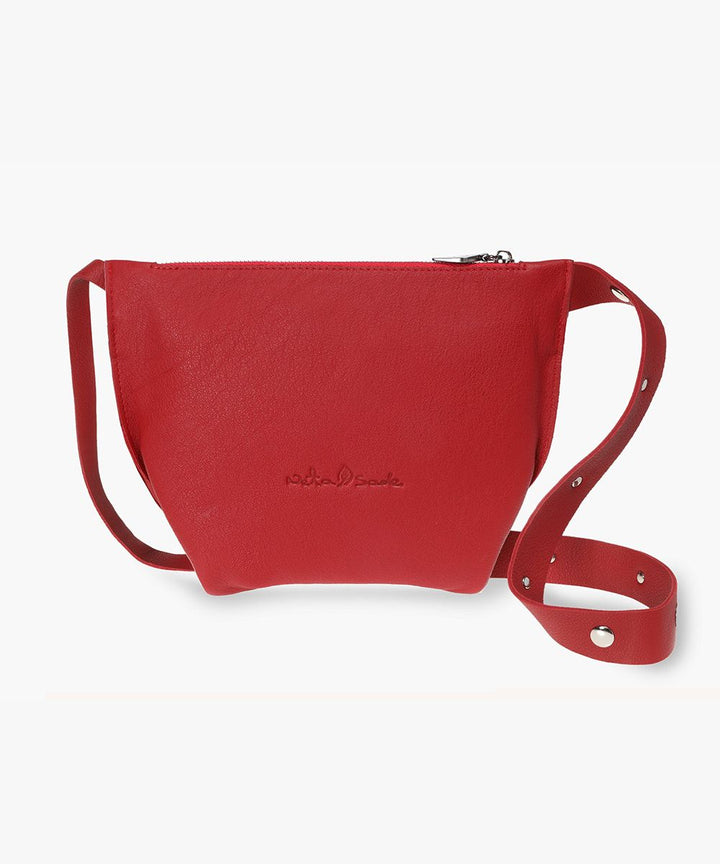 Neta Sade תיק פאוץ' מעור דגם עין שמר טקסטורה - תיק התיקיםנטע שדהנשים