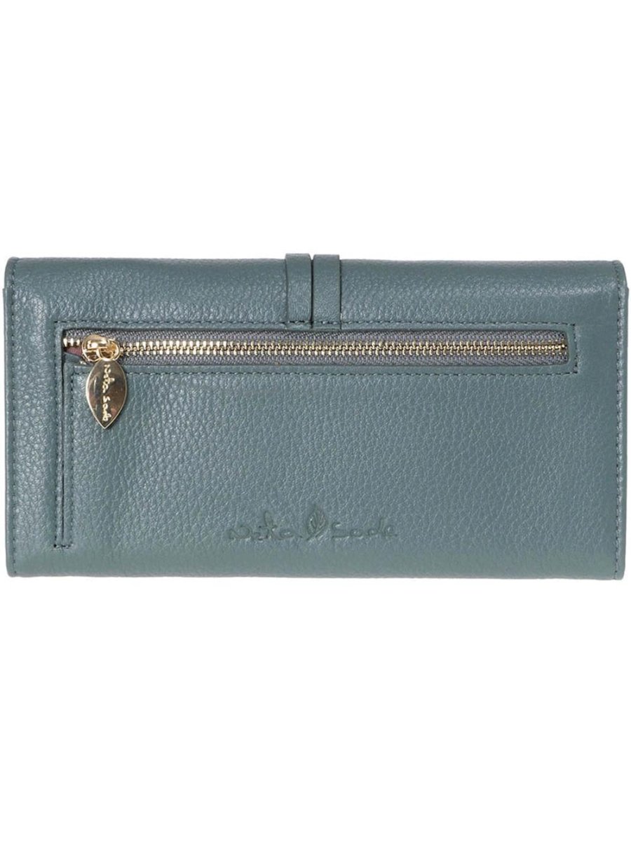 Neta Sade ארנק עור דגם מלניה גדול - תיק התיקיםנטע שדהנשים