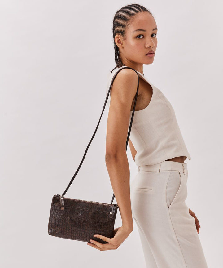 Neta Sade תיק צד מעור דגם רודן מיני - תיק התיקיםנטע שדהנשים