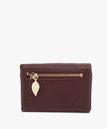 ארנק עור נאפה דגם קקדו קטן - תיק התיקיםNeta Sadeארנקי נשים