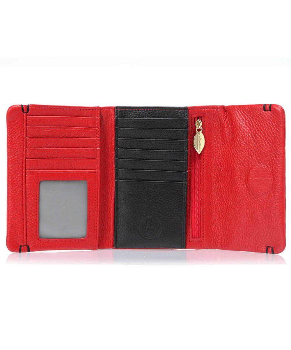 Neta Sade ארנק עור נאפה דגם קקדו קטן - תיק התיקיםEmanuelנשים