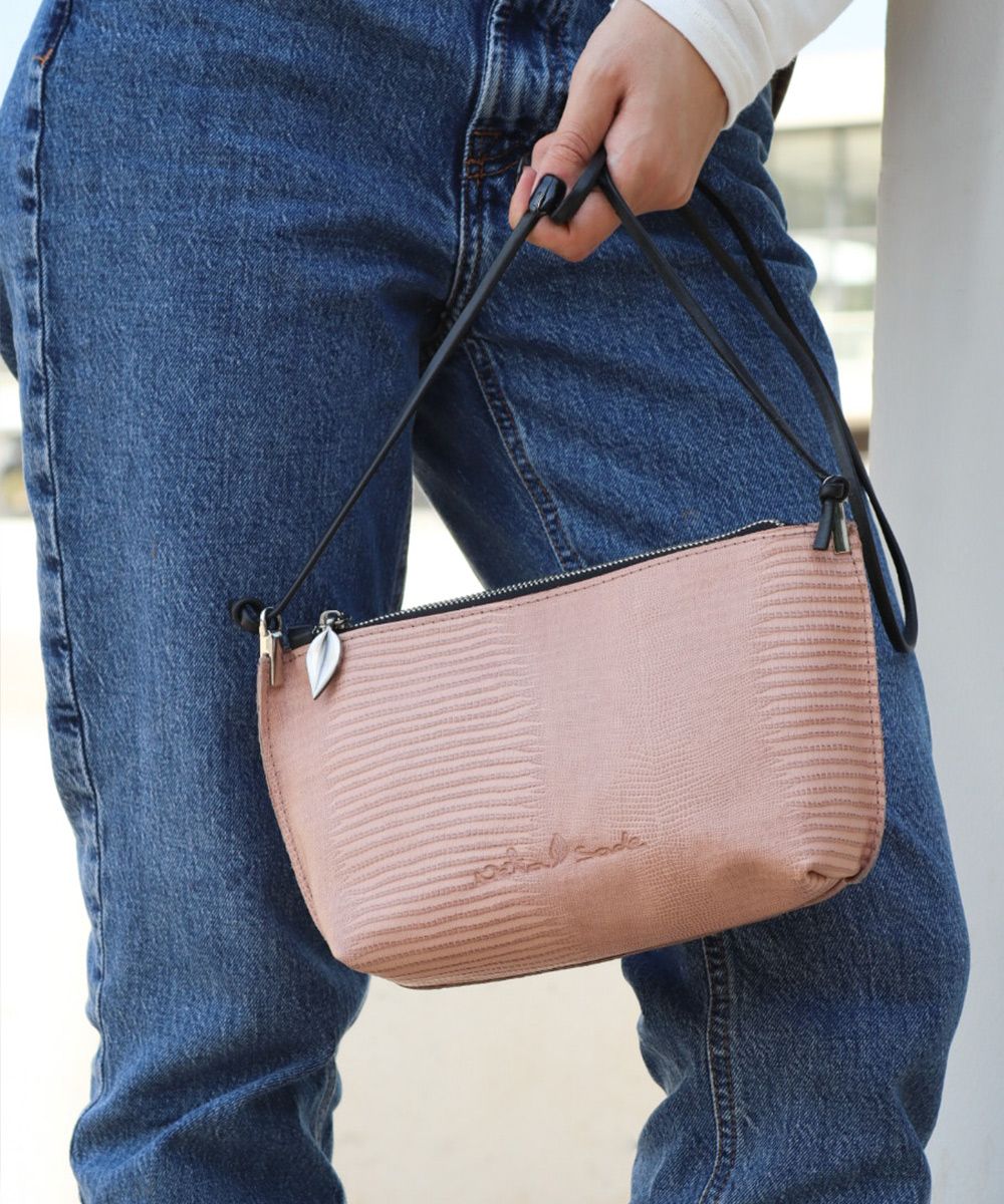 Neta Sade תיק צד מעור דגם שריקרק - תיק התיקיםNeta Sadeנשים