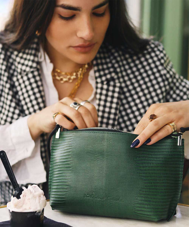 Neta Sade תיק צד מעור דגם שריקרק - תיק התיקיםNeta Sadeנשים