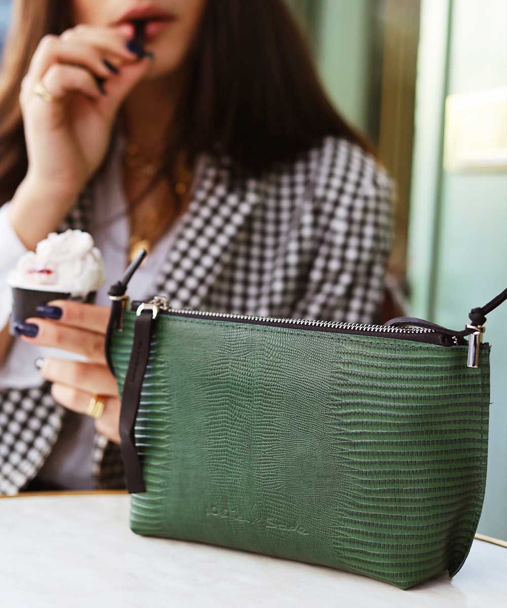 Neta Sade תיק צד מעור דגם שריקרק - תיק התיקיםNeta Sadeנשים