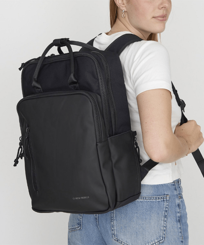 תיק גב דגם וויליאם משולב - תיק התיקיםNEW REBELSתיקי גב