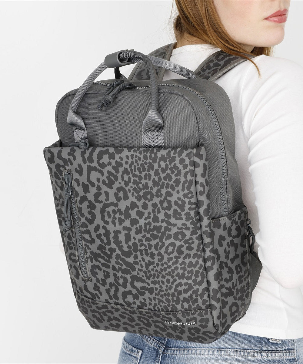 New Rebels Urban Leopard Miami תיק גב מנומר - תיק התיקיםNew Rebelsתיקי גב