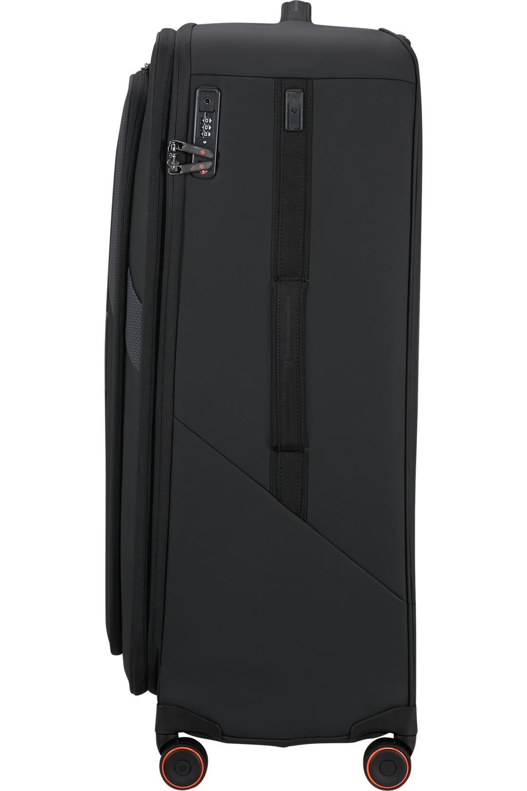 Samsonite Glazed מזוודה רכה מתרחבת ענקית 84 ס״מ - שחור