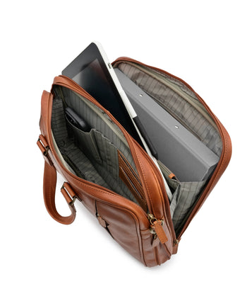 תיק מסמכים מעור PASSIONE - תיק התיקיםFerriniBriefcase