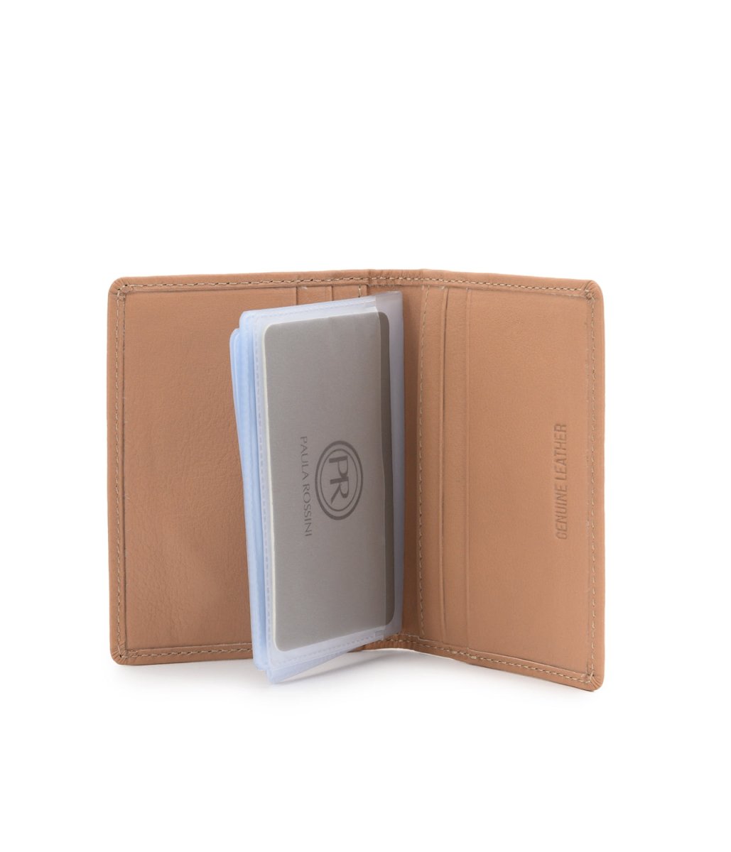 PAULA ROSSINI ארנק מעור לכרטיסים נשים - תיק התיקיםPAULA ROSSINIארנקים לנשים