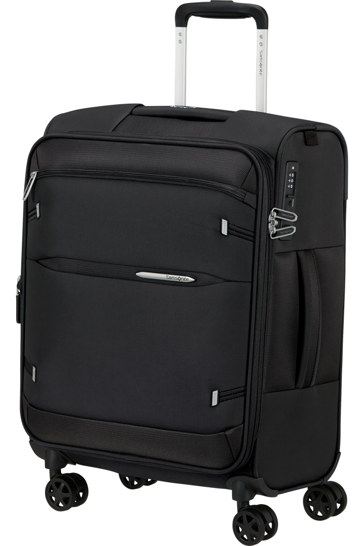 Samsonite GoTwist מזוודת עלייה למטוס רכה מתרחבת 55 ס״מ - שחור