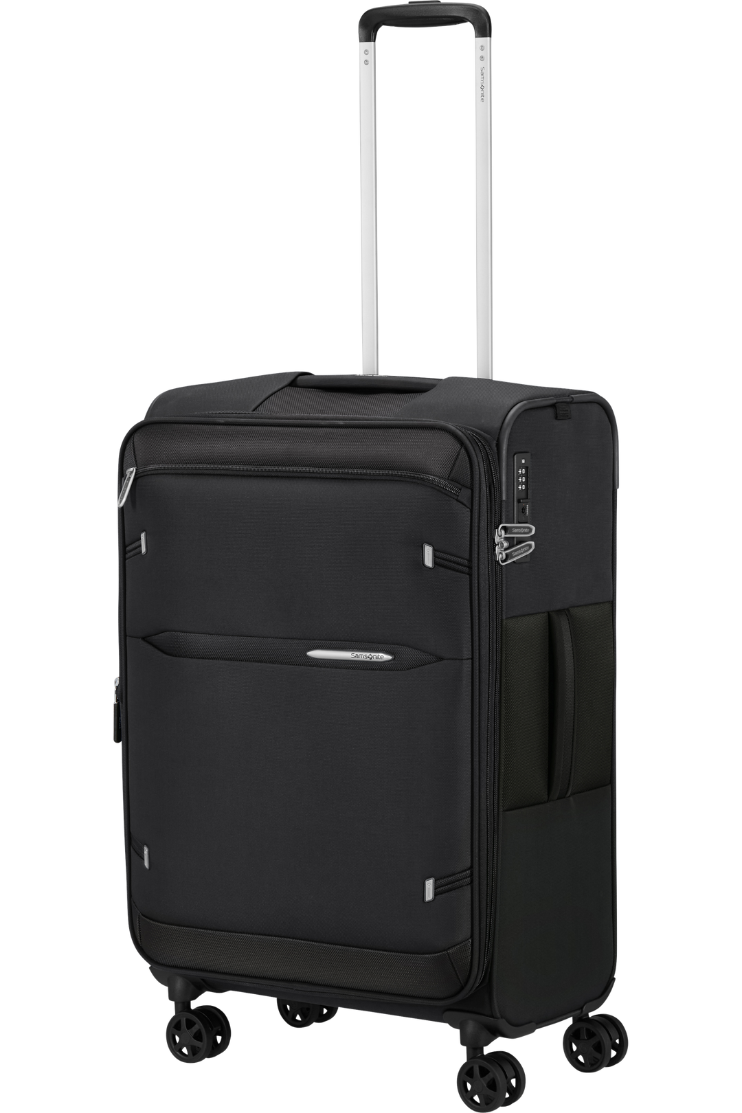 Samsonite GoTwist מזוודה רכה מתרחבת בינונית 68 ס״מ - שחור